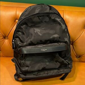 Michael Kors Black Backpack Sleek Design Practical